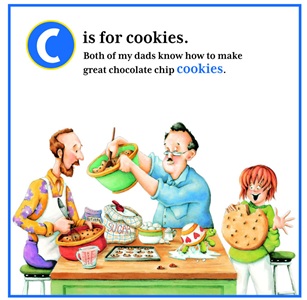 Interior art from ABC: A Family Alphabet Book